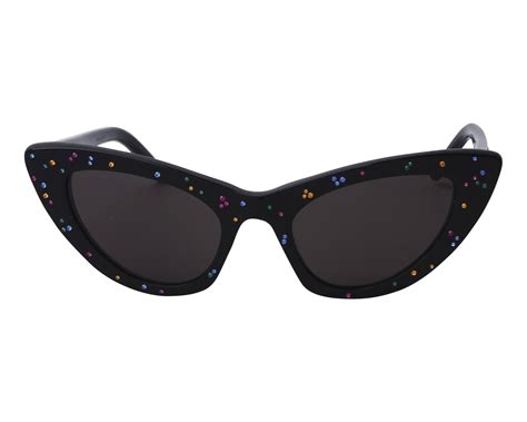 ysl lily sunglasses|Saint Laurent Women's SL 213 Lily Sunglasses, Black/Solid .